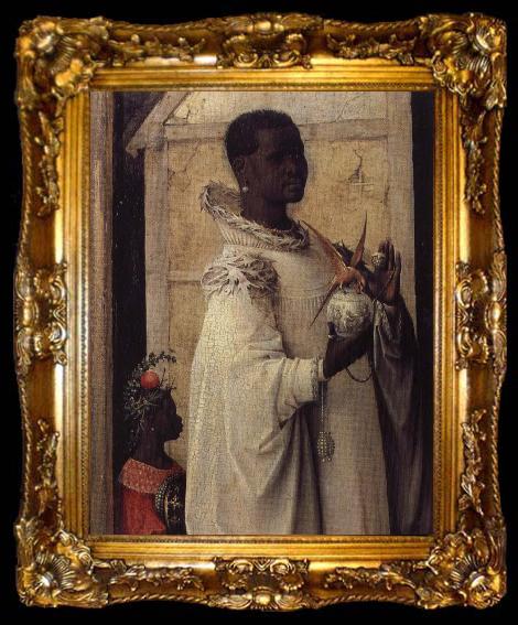 framed  BOSCH, Hieronymus kaspar konungarnas tillbedjian, ta009-2